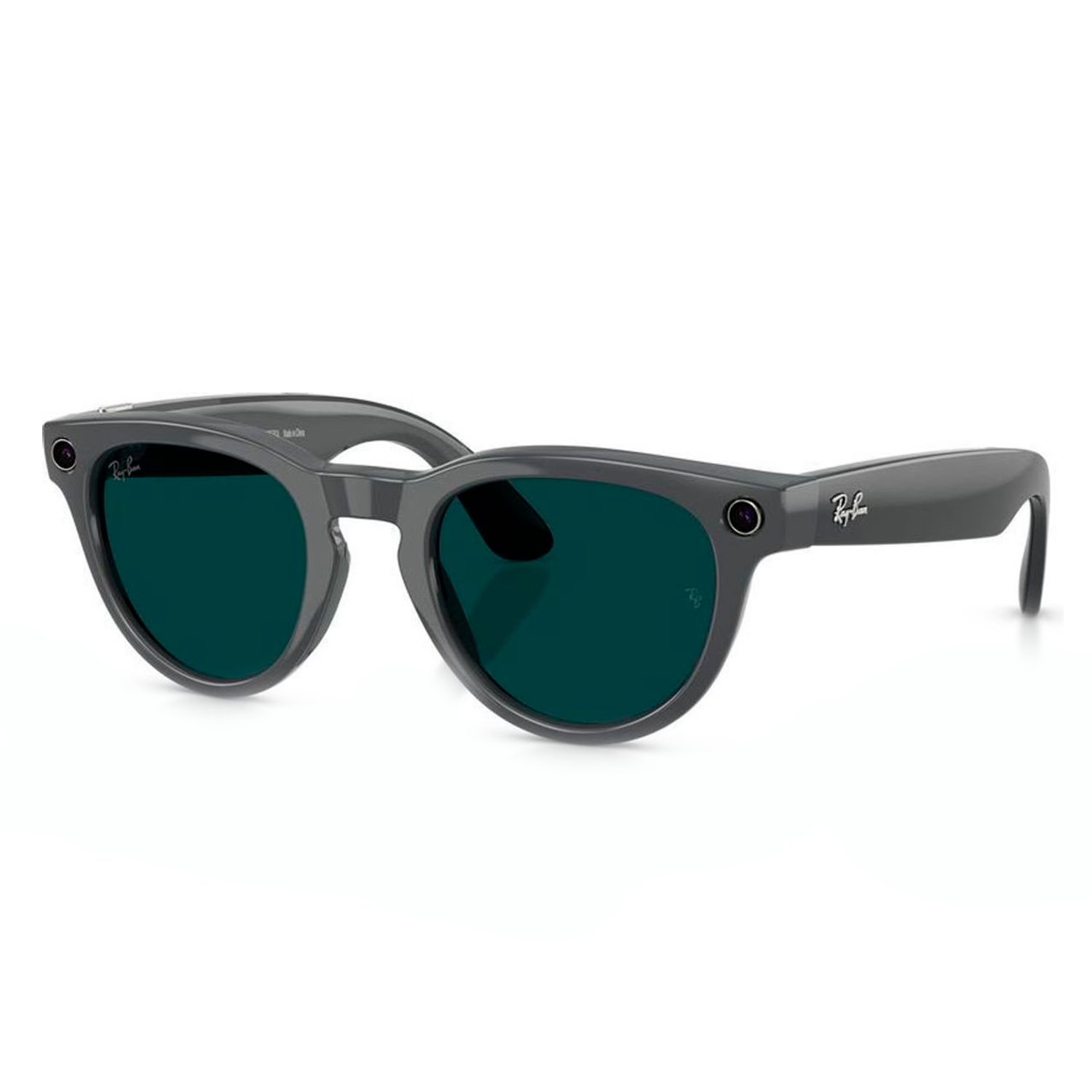 Ray-Ban Meta Headliner Gen 2 Shiny Asteroid Grey / Clear to Emerald Transitions, foto 3 de 4