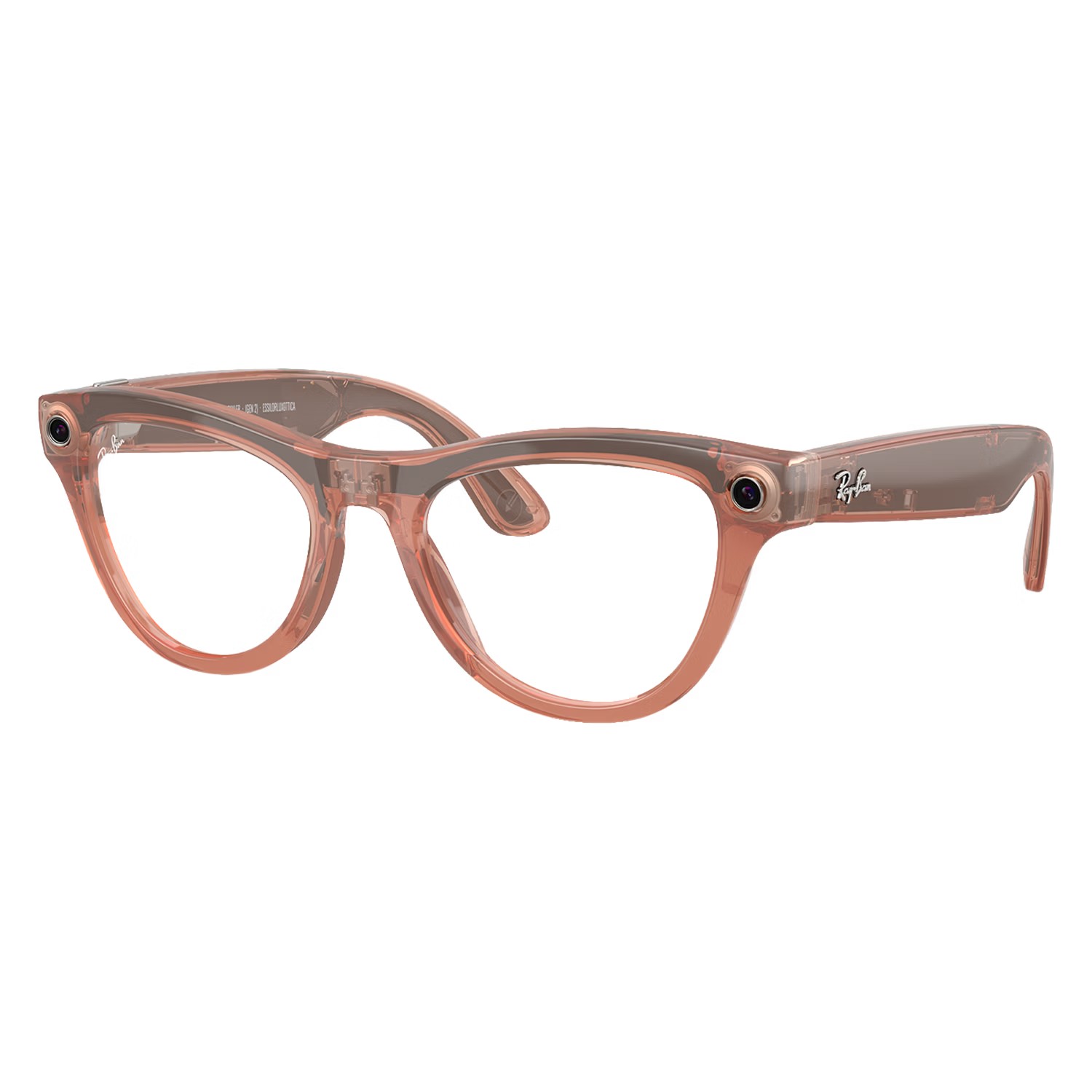 Ray-Ban Meta Skyler Gen 2 Shiny Peach / Clear to Brown Transitions, foto 3 de 4